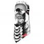 Preview: Airhole Balaclava Hinge Snowboard/Ski Face Mask Drytech Unisex Skeleton