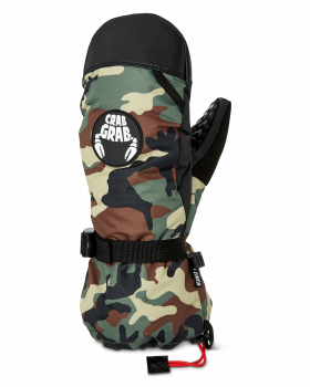 Crab Grab Cinch Mittens Men Classic Camo