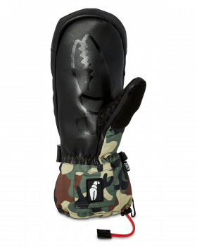 Crab Grab Cinch Mittens Men Classic Camo