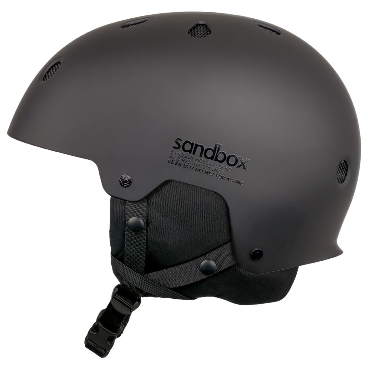 Sandbox Legend Snow Low Profile Helmet for Alpine Skiers and Snowboarders