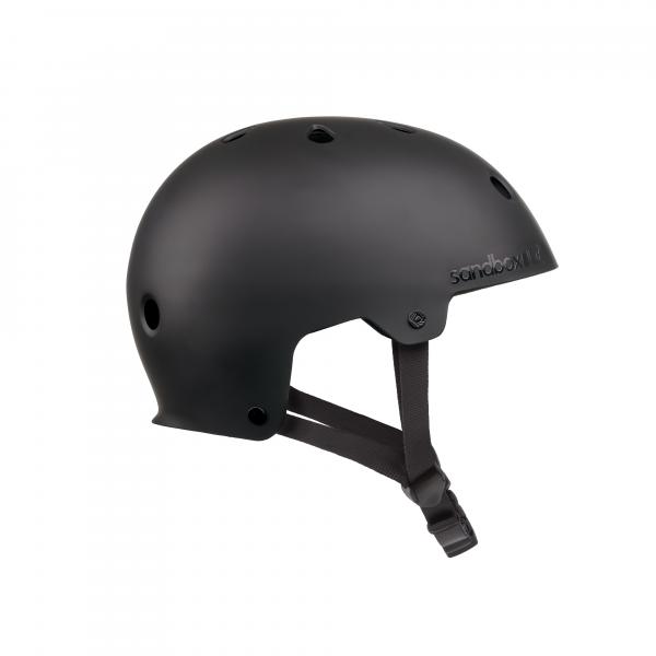 Casco Sandbox Legend Street Road Sport Unisex Negro Pequeño