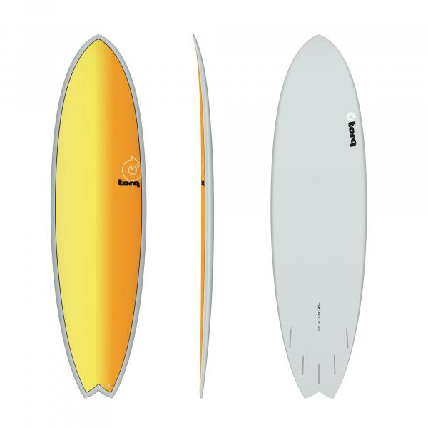 Surfboard TORQ Epoxy TET 7.2 MOD Fish Full Fade