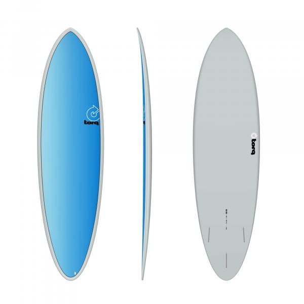 Prancha de surf TORQ Epoxy TET 6.8 Funboard Full Fade