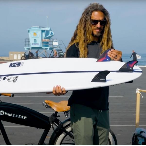 FUTURES Thruster Fin Set Rob Machado Pivot Blkstx