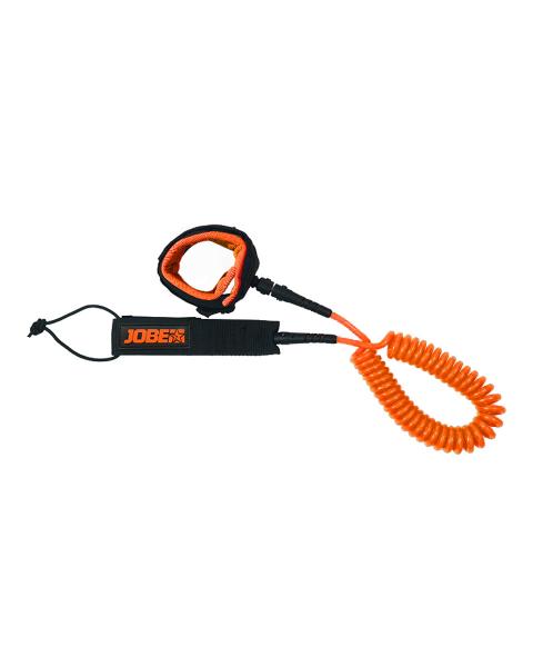 Jobe SUP Leash Coil 10FT Laranja Tamanho único