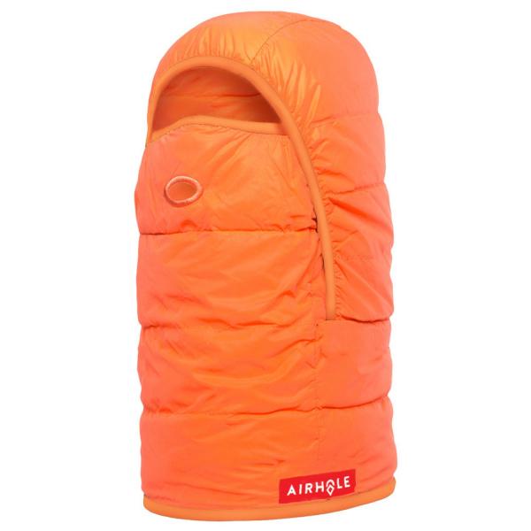 Airhole Airhood Masque facial de snowboard/ski isolé unisexe orange iridescent