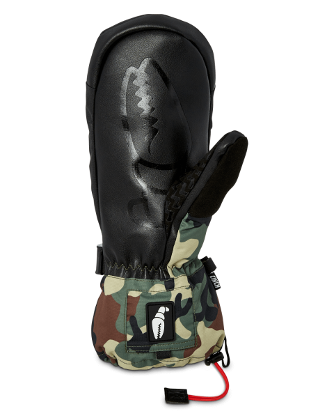 Crab Grab Cinch Mittens Men Classic Camo