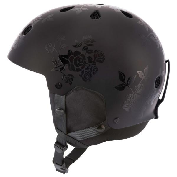 Sandbox Legend Snow Snowboard Helmet Unisex Black Roses
