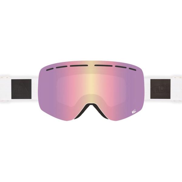 Sandbox Kingpin Snowboard Goggle Unisexe Blanc
